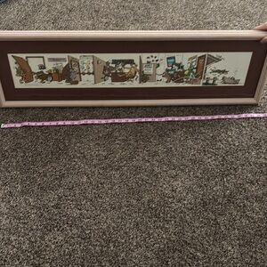 Framed Cartoon Art Print